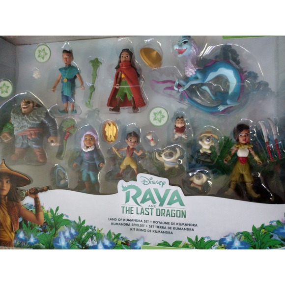 NEW HASBRO DISNEY RAYA AND THE LAST DRAGON LAND OF KUMANDRA SET - Picture 2 of 7